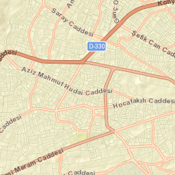 Map Of Turkey Postal Code 42110 Selcuklu Updated December 2021