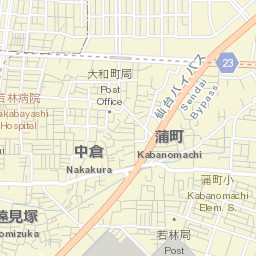 地図 仙台空港 Sendai Airport Map N All Com