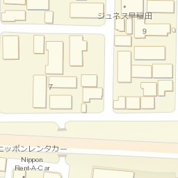 Map Of Japan Postal Code 341 0018 Location Waseda Updated July 21