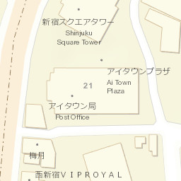 Map Of Japan Postal Code 163 1128 Location Nishishinjuku Shinjuku Sukueatawa 2 Updated February 22