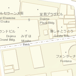 Map Of Japan Postal Code 530 0004 Location Dojimahama Updated October 21