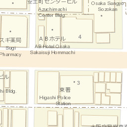 Map Of Japan Postal Code 541 0053 Location Hommachi Updated July 21