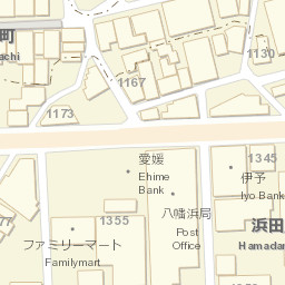 Map Of Japan Postal Code 796 0034 Location Hamadamachi Updated June 22