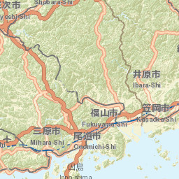 通行止めマップ 東広島市 竹原市