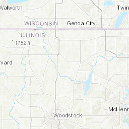 Walworth County Interactive Mapping Hydrology And Water Quality Of Whitewater And Rice Lakes In Southeastern  Wisconsin, 1990-91