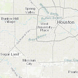 houston map by zip code