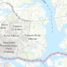 シンガポールの大気汚染 現在の大気汚染地図