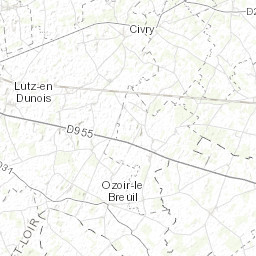 Carte Foret De Chateaudun 28