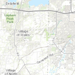 Waukesha County Gis Map Aerial Photography, Waukesha County, Wi 1937 - Geodata@Wisconsin