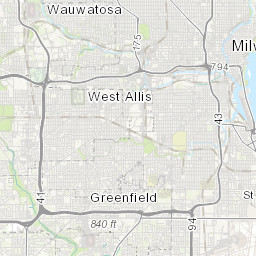 Gis Map Milwaukee County Aerial Photo: Milwaukee County Gis And Land Information, 1970 - Big Ten  Academic Alliance Geoportal