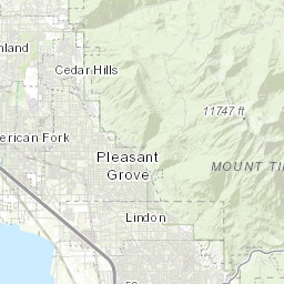 Map Of Provo Utah Geologic Map Of The Bridal Veil Falls Quadrangle, Utah