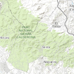 バレンシアの大気汚染 現在の大気汚染地図