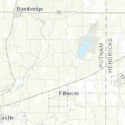 Putnam County Indiana Gis Map Map Of Putnam County, Indiana - Digital Maps And Geospatial Data |  Princeton University