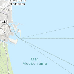 バレンシアの大気汚染 現在の大気汚染地図