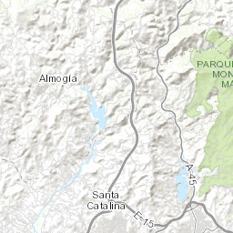 マラガの大気汚染 現在の大気汚染地図