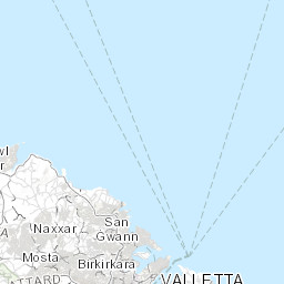 マルタ島の大気汚染 現在の大気汚染地図