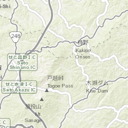 地図で見る赤津研究林