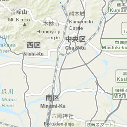 熊本の大気汚染 現在の大気汚染地図
