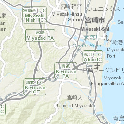 宮崎の大気汚染 現在の大気汚染地図