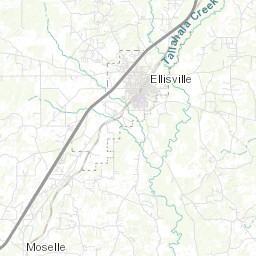 Jones County Ms Gis Map Jones County, Mississippi Roads, 2014 - Digital Maps And Geospatial Data |  Princeton University