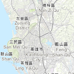 高雄市空氣污染 實時空氣質量指數地圖