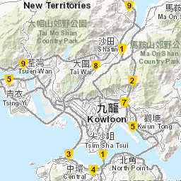 Garmin Map Hong Kong Rivers In Hong Kong