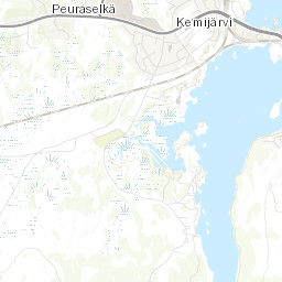 3G / 4G / 5G-peittokartta Kemijärvi 