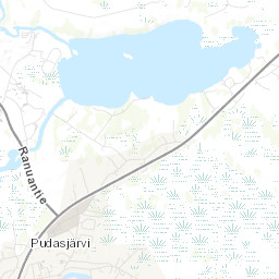 3G / 4G / 5G-peittokartta Pudasjärvi 