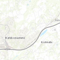 3G / 4G / 5G-peittokartta Kirkkonummi 