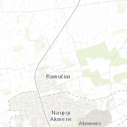 Naujoji Akmeneの大気汚染 現在の大気汚染地図