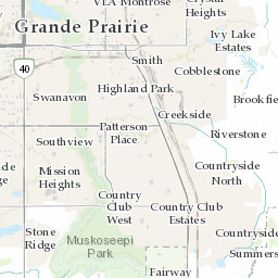 Map Of Grande Prairie 3G / 4G / 5G Coverage In Grande Prairie - Nperf.com