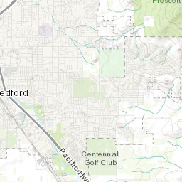 Map Of Medford Oregon Medford Wards