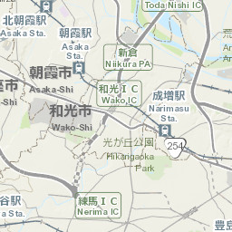 世田谷区の大気汚染 現在の大気汚染地図