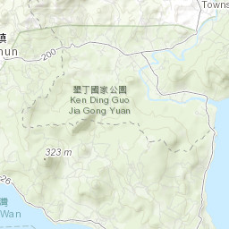 恒春鎮の大気汚染 現在の大気汚染地図