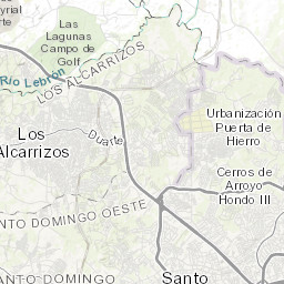 Domingo dominican republic map los alcarrizos santo Los Alcarrizos