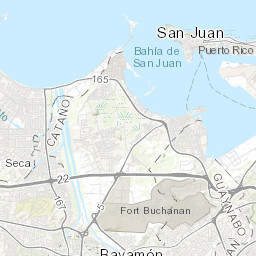 San Juan Y Area Metropolitana Digital Maps And Geospatial Data Princeton University