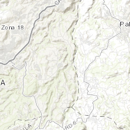 グアテマラの大気汚染 現在の大気汚染地図