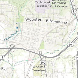 map of wooster ohio Flood Map 1969 Flood Wooster Digital History Project map of wooster ohio