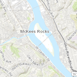 Port Authority True Time Map System Map