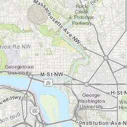 Washington Dc On Map L'enfant City Map