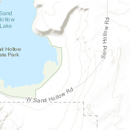 Sand Hollow State Park Map Map | Utah State Parks