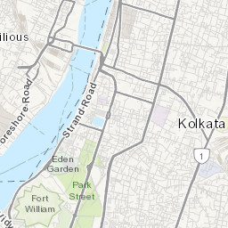 Road Map Of Kolkata Kolkata, India, Roads, 1910 (Raster Image) - Digital Maps And Geospatial  Data | Princeton University