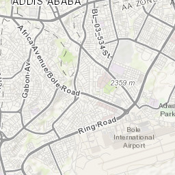 Addis Ababa Road Map City Guide Map : Addis Ababa - Digital Maps And Geospatial Data | Princeton  University