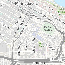 Minneapolis Parking Meter Map