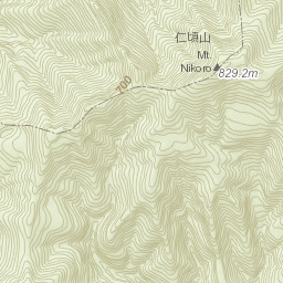 仁頃山マップ