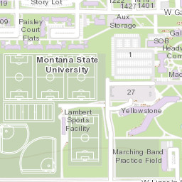 map of montana state campus Campus Map Montana State University map of montana state campus