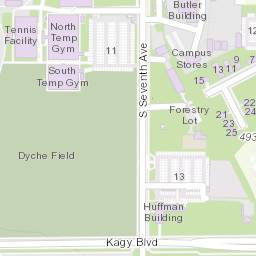 Montana State University Map Campus Map | Montana State University