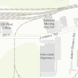 Deq Facility Location Map