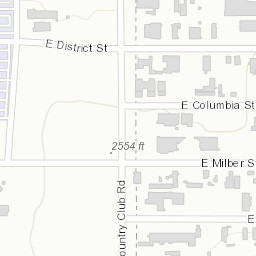 Mapa Topografico Da Banner University Medical Center South