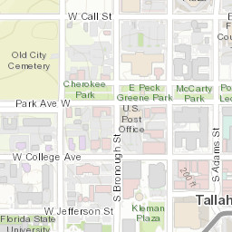 Florida State University Campus Map